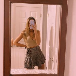 Shein Cheetah Print Skirt